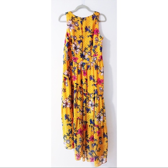 Eliza J. - Asymmetrical Hem Floral Dress - Picture 5 of 8